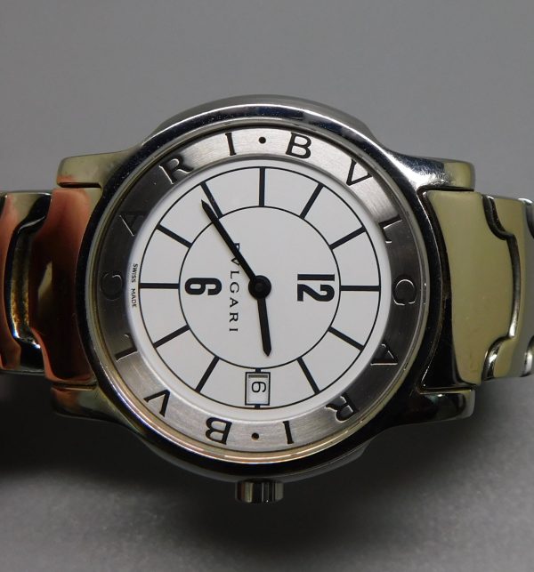 Bulgari Solotempo ST 35 S, Quartz, Box/Paper - immagine 3