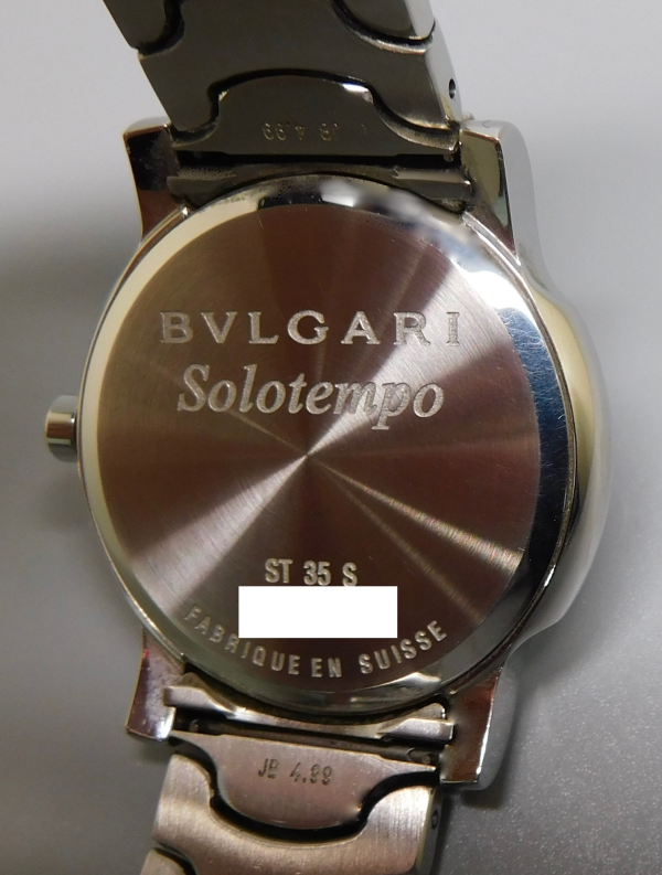 Bulgari Solotempo ST 35 S, Quartz, Box/Paper - immagine 4