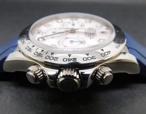 Rolex Daytona 16519 MOP, White Gold, Box/Paper - immagine 4