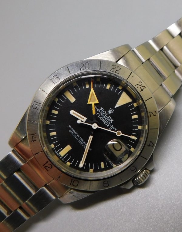 Rolex Explorer 2 Steeve McQueen 1655 Freccione Albino Unpolished - immagine 4