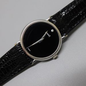 Piaget Classic Lady 9005, White Gold Onyx dial
