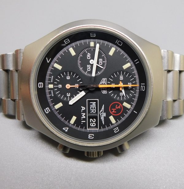 Heuer Lemania 510.543 A.M.I., Steel - immagine 3