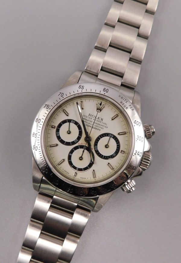 Rolex Daytona “Zenith” 16520 Cream Dial  Box/Paper