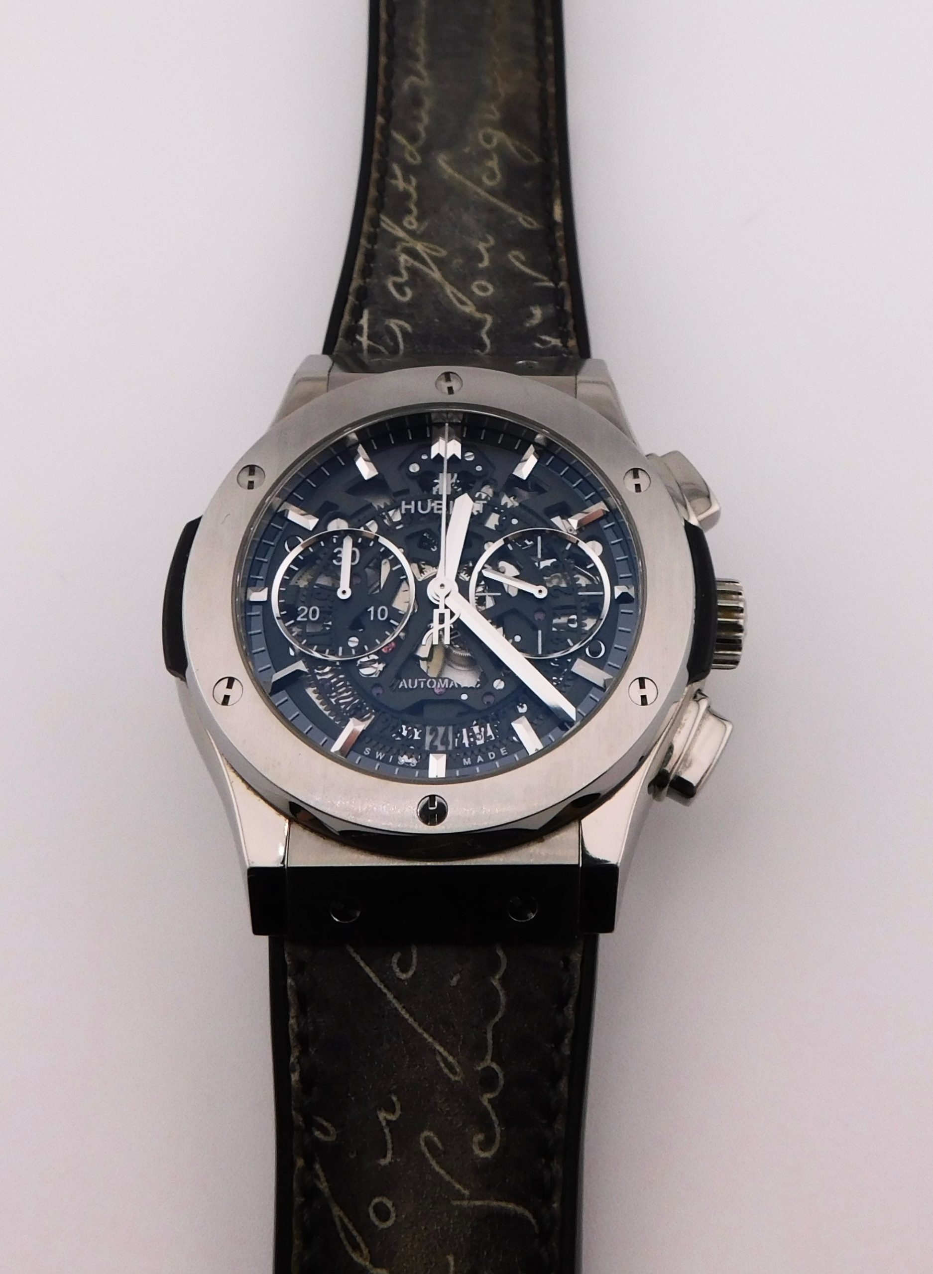 Hublot Classic Fusion Aerofusion Titanium Skeleton, Box/Paper - immagine 2