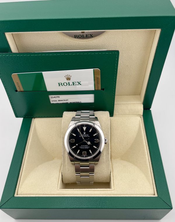 Rolex Explorer 39 mm 214270, Box/Paper - Image 4