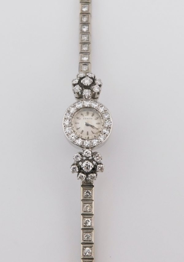 Zenith Lady, White Gold 18K, Diamonds - Image 2