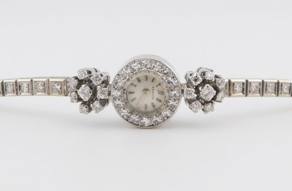 Zenith Lady, White Gold 18K, Diamonds - Image 3