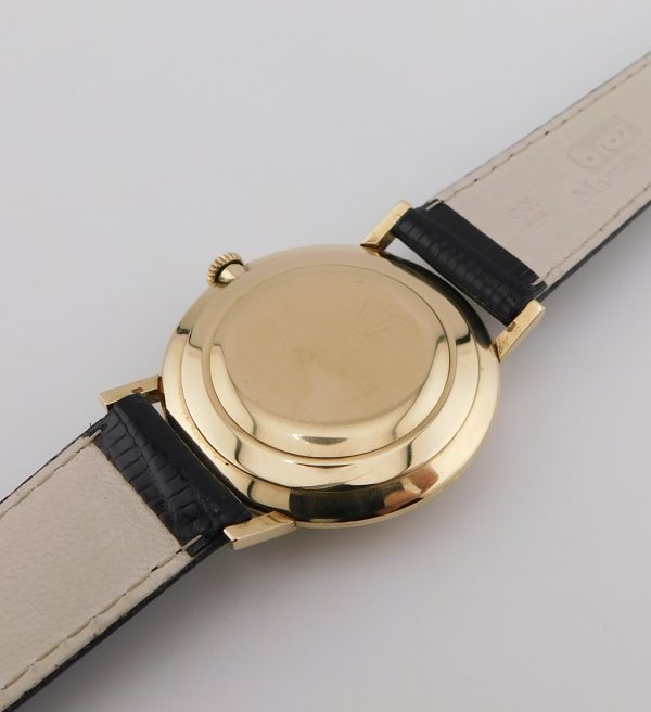 Rolex Precision Silver Dial, 34 mm, Manual, Yellow Gold - immagine 5