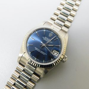 Rolex Datejust 31 68279, White Gold, Box/Rolex Service Card 2025