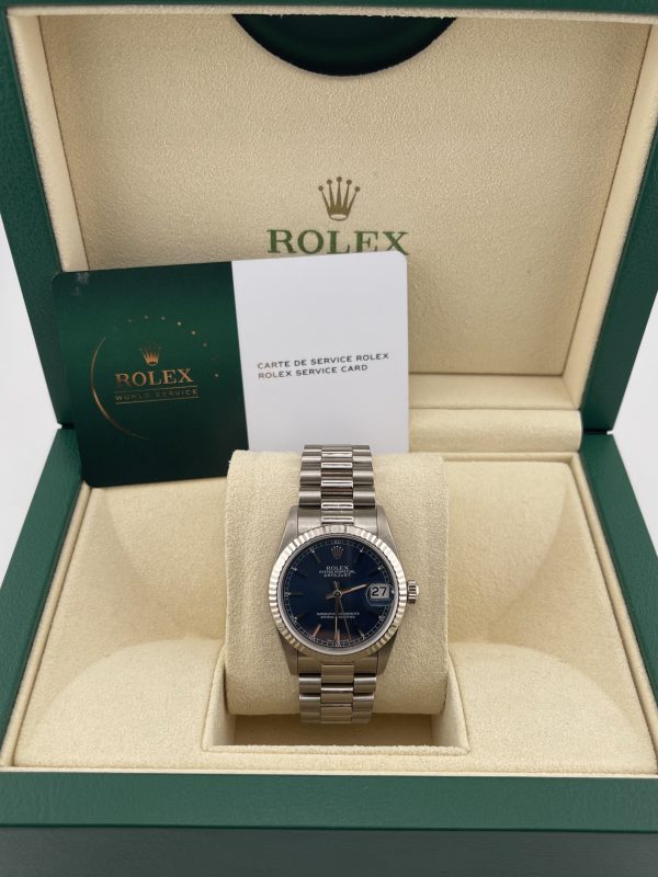 Rolex Datejust 31 68279, White Gold, Box/Rolex Service Card 2025 - immagine 4