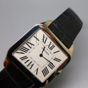 Cartier Santos Dumont W2007051/2651, White Gold, Box/Paper