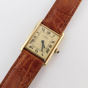Cartier Tank Vermeil 590005, Box/Paper