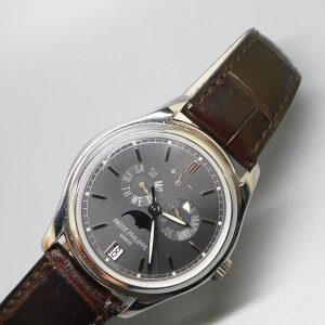 Patek Philippe Annual Calendar 5146P-001, Platino, Box/Paper