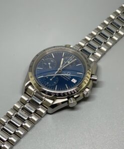Omega Speedmaster Date Automatic 3511.80.00 Blue Dial, Box/Paper