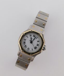 Cartier Santos Octagon, Steel/Gold, Automatic