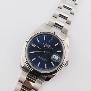 Rolex Datejust 41 126334, Blue Dial, Box/Paper