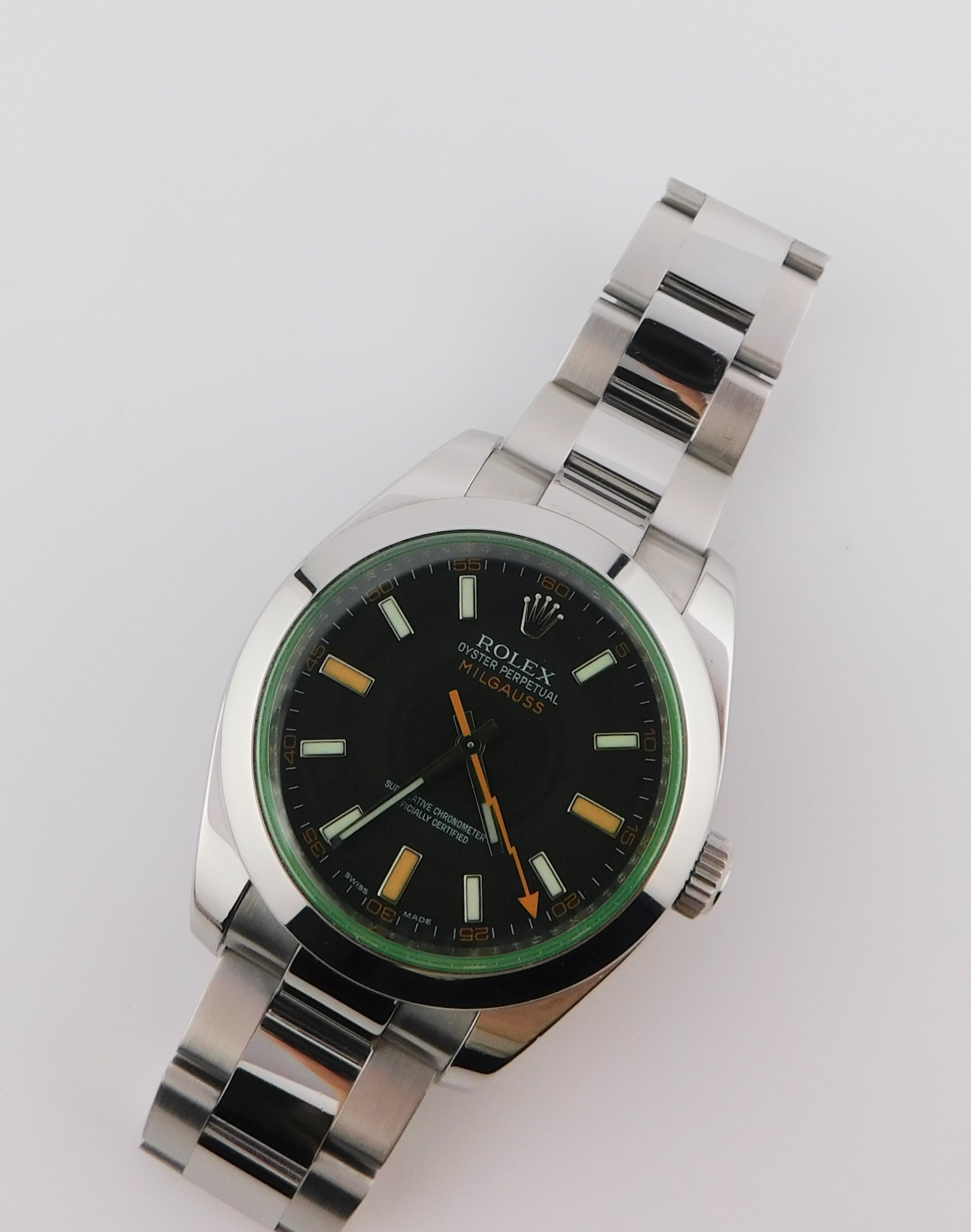 Rolex Milgauss 116400GV, Box/Paper