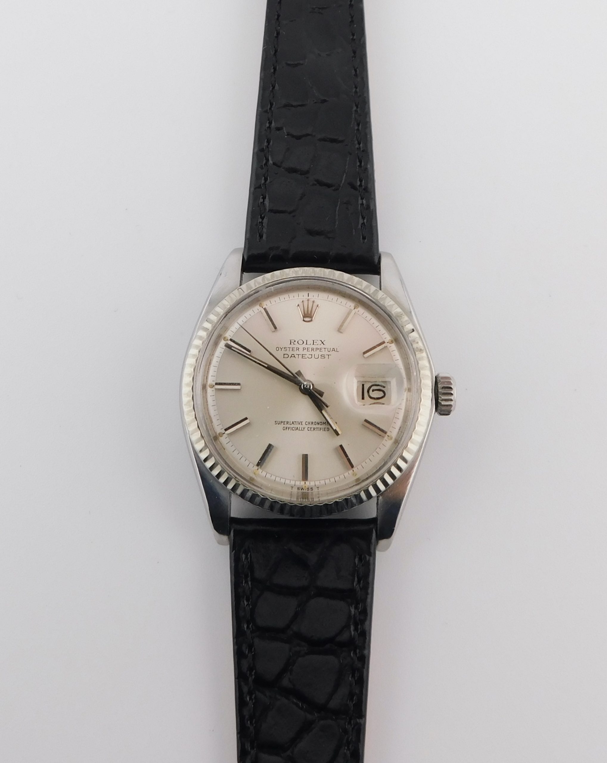 Rolex Datejust 36 1601, White Gold Bezel - Image 2