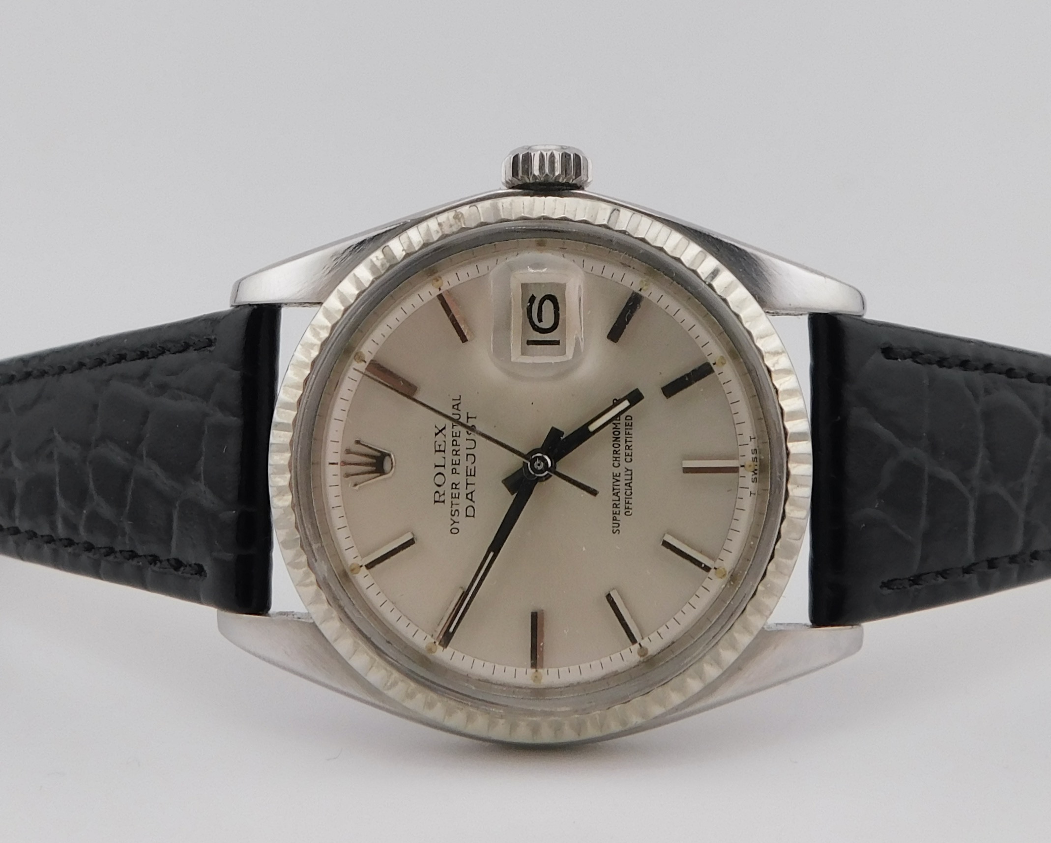 Rolex Datejust 36 1601, White Gold Bezel - Image 3