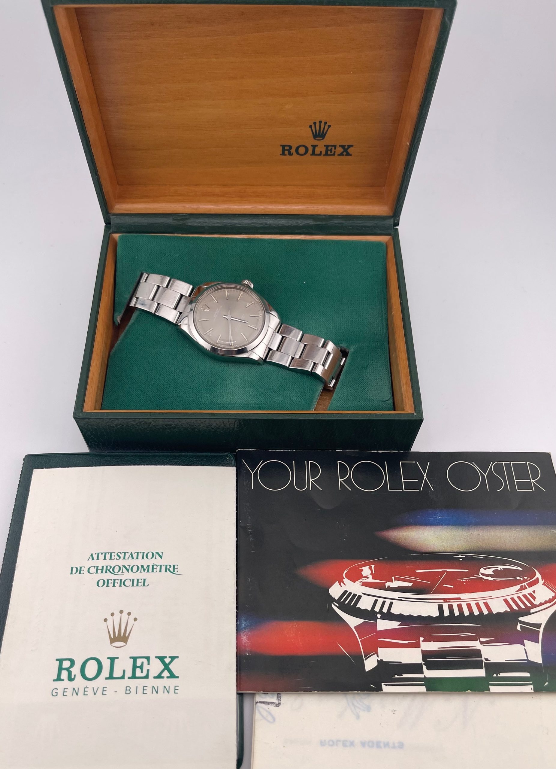 Rolex Oyster Perpetual 34 Automatic 1002, Box/Paper - immagine 6