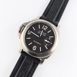 Panerai PAM00056 Luminor Marina Titanium, Left-Handed, Tabacco, Box/Paper