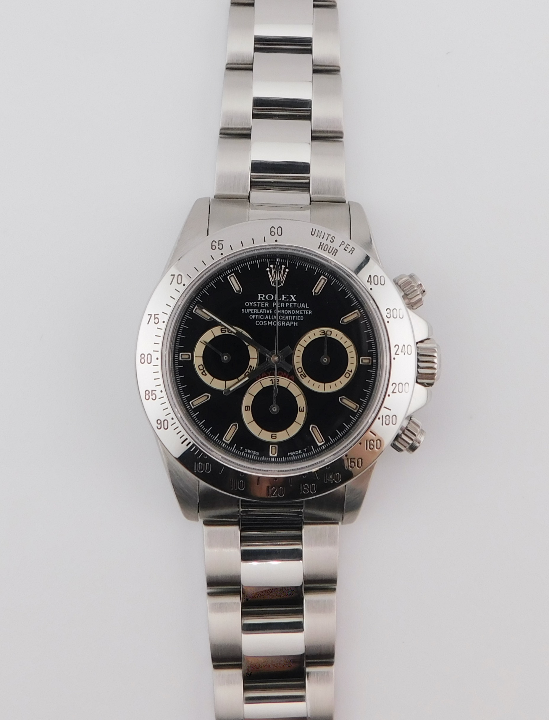 Rolex Daytona Zenith 16520 Patrizzi Dial, Box/Paper - Image 2
