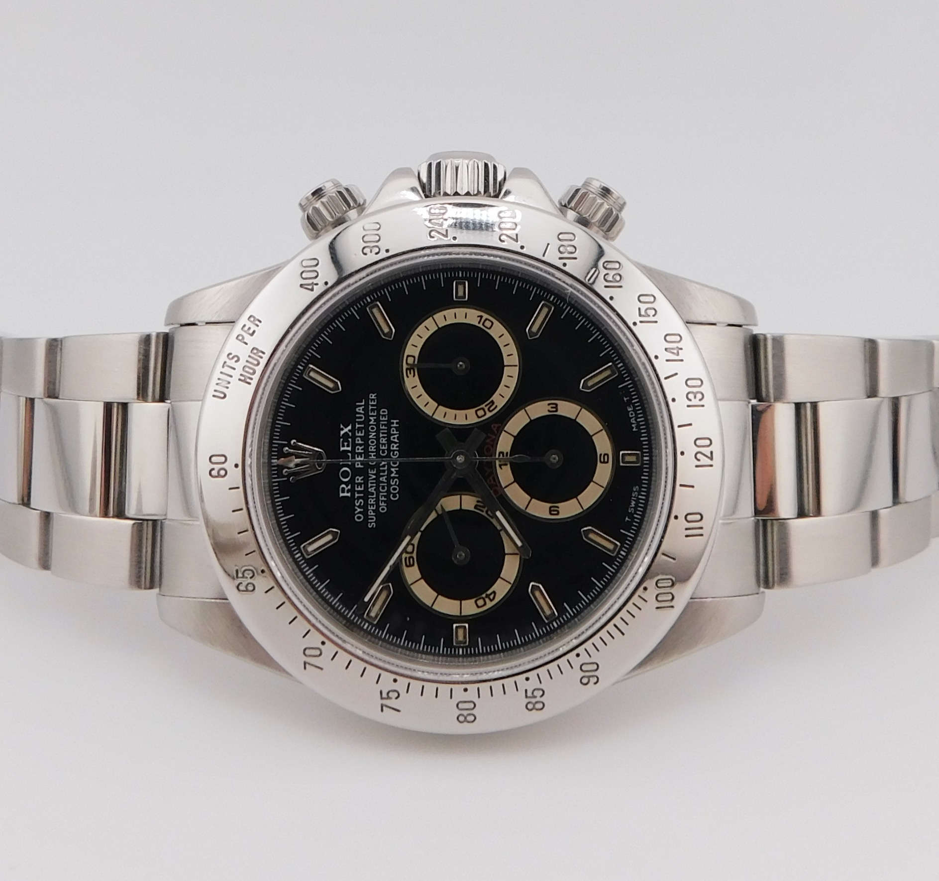Rolex Daytona Zenith 16520 Patrizzi Dial, Box/Paper - Image 3