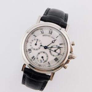 Breguet Marine, Chronograph, Platinum, Ref. 3460PT, Box/Paper
