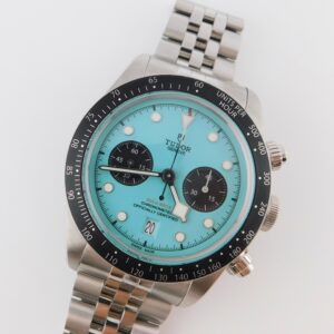 Tudor Black Bay Chrono Flamingo Blue Ref. 79360N Box/Paper