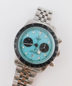 Tudor Black Bay Chrono Flamingo Blue Ref. 79360N, New 2025, Box/Paper