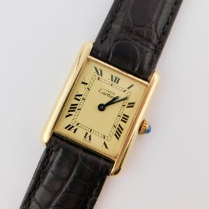 Cartier Tank Vermeil 590005, Plated Gold