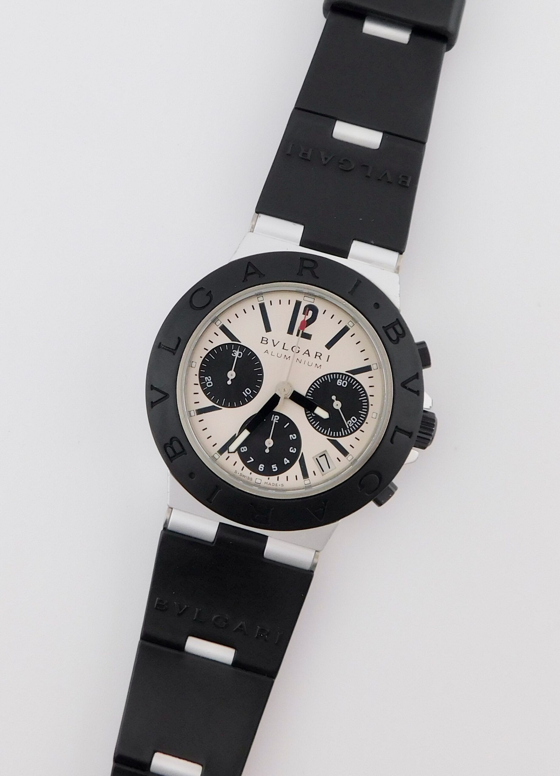 Bulgari Diagono AC 38 TA Chronograph, Box/Paper