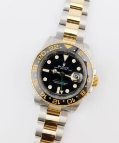 Rolex GMT-Master II 116713LN, Steel/Yellow Gold, Box/Paper