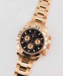 Rolex Daytona 116505, Rose Gold, Box/Paper