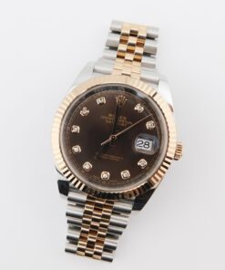 Rolex Datejust 41 126331, Diamonds, Steel/Rose Gold, Box/Paper