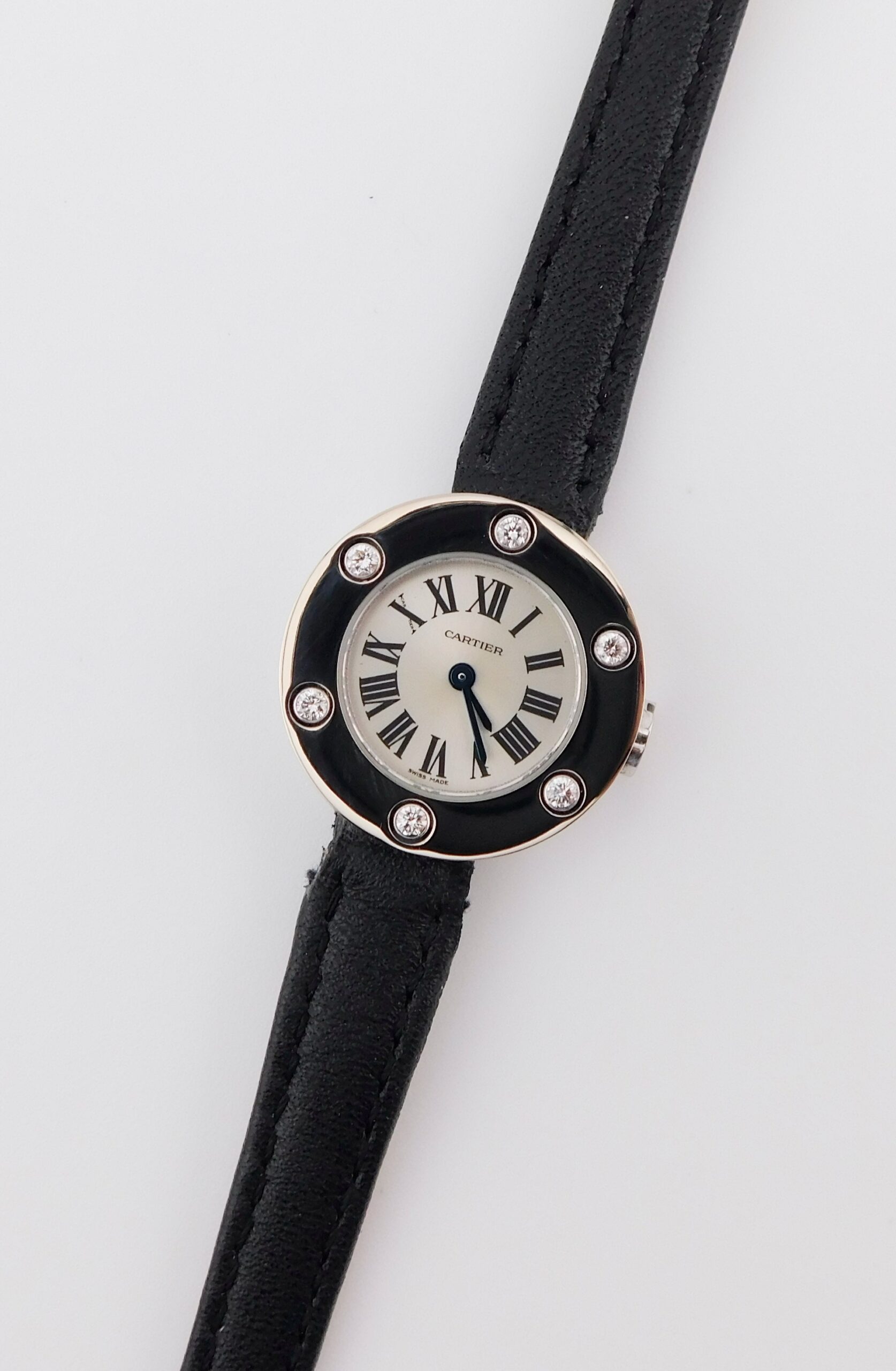 Cartier Love Watch 2974 Diamonds, White Gold