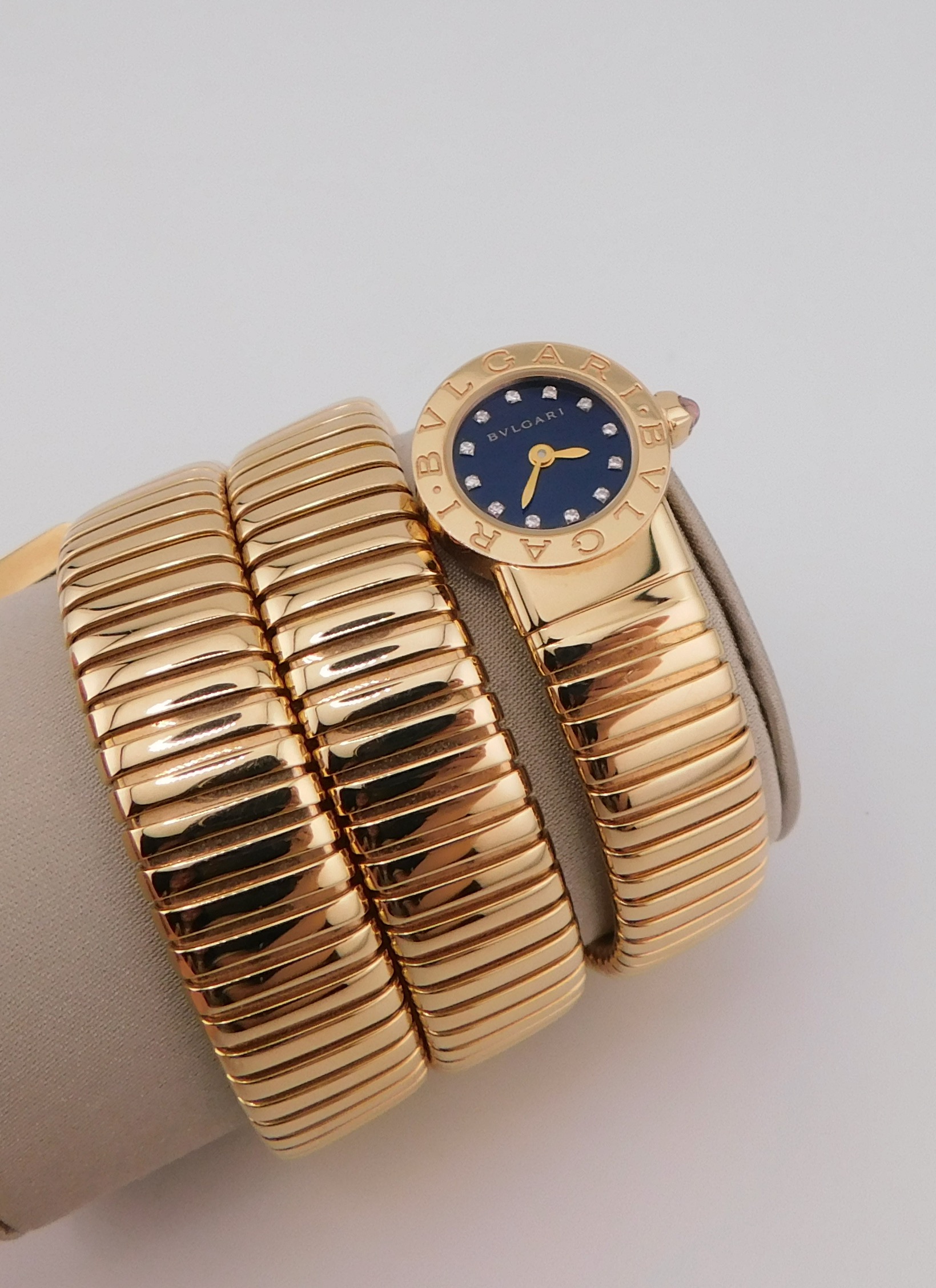 Bvlgari Bvlgari Tubogas BB P 19 1T G, Rose Gold, Box/Paper