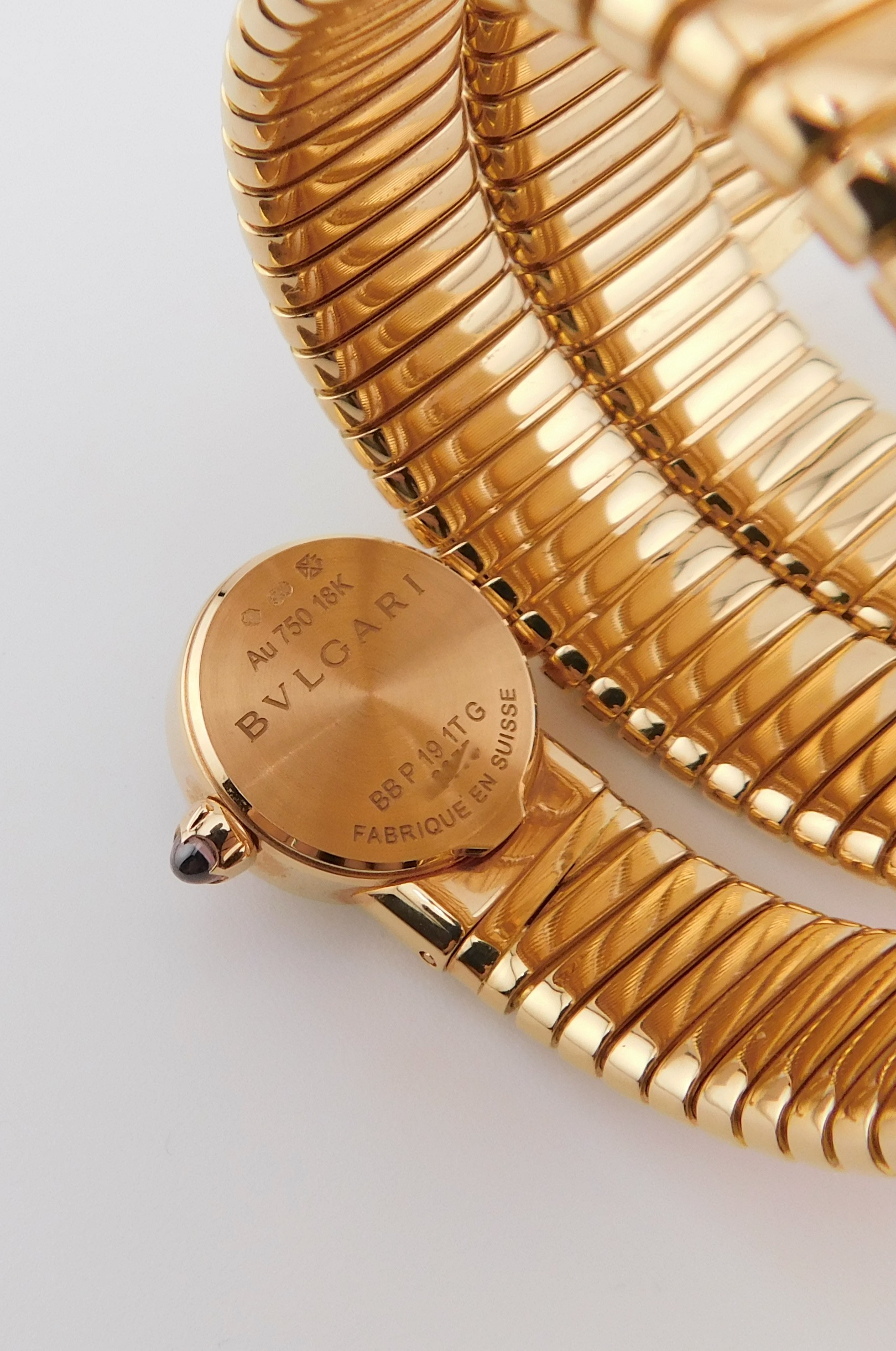 Bvlgari Bvlgari Tubogas BB P 19 1T G, Rose Gold, Box/Paper - Image 5