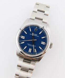 Rolex Oyster Perpetual 41 134300, Med Blue, Box/Paper