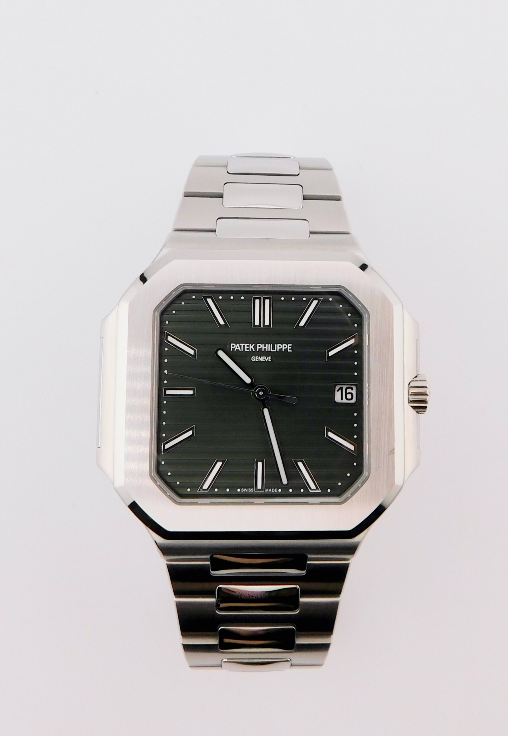 Patek Philippe Cubitus Ref. 5821/1A-001, Green Dial, Box/Paper - immagine 2
