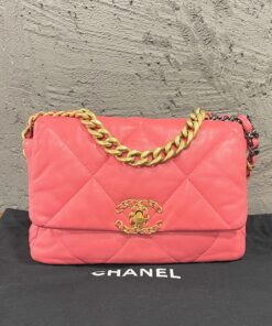 Borsa CHANEL 19, Rosa