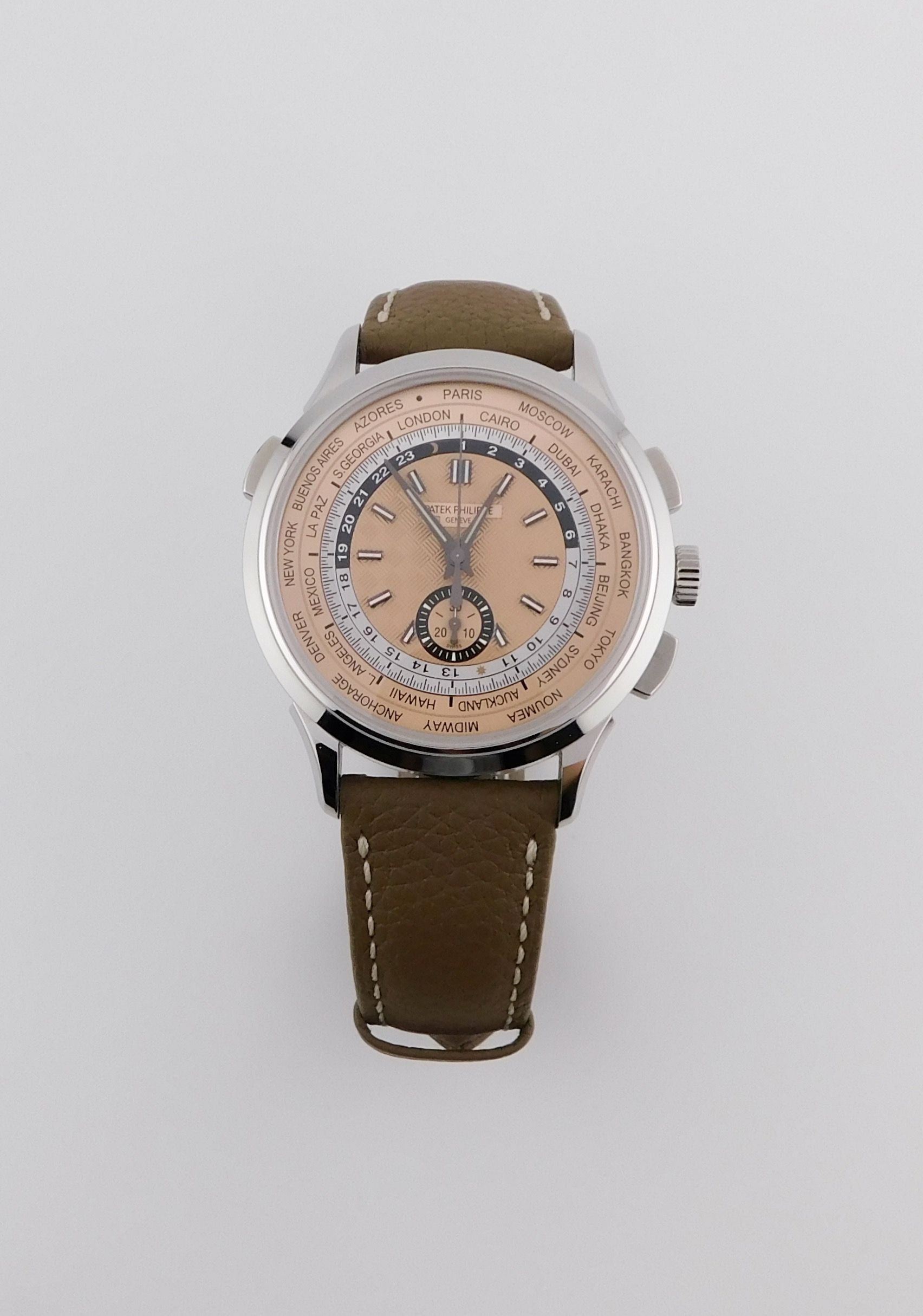 Patek Philippe World Time 5935A-001, Salmon Dial, Box/Paper - immagine 2