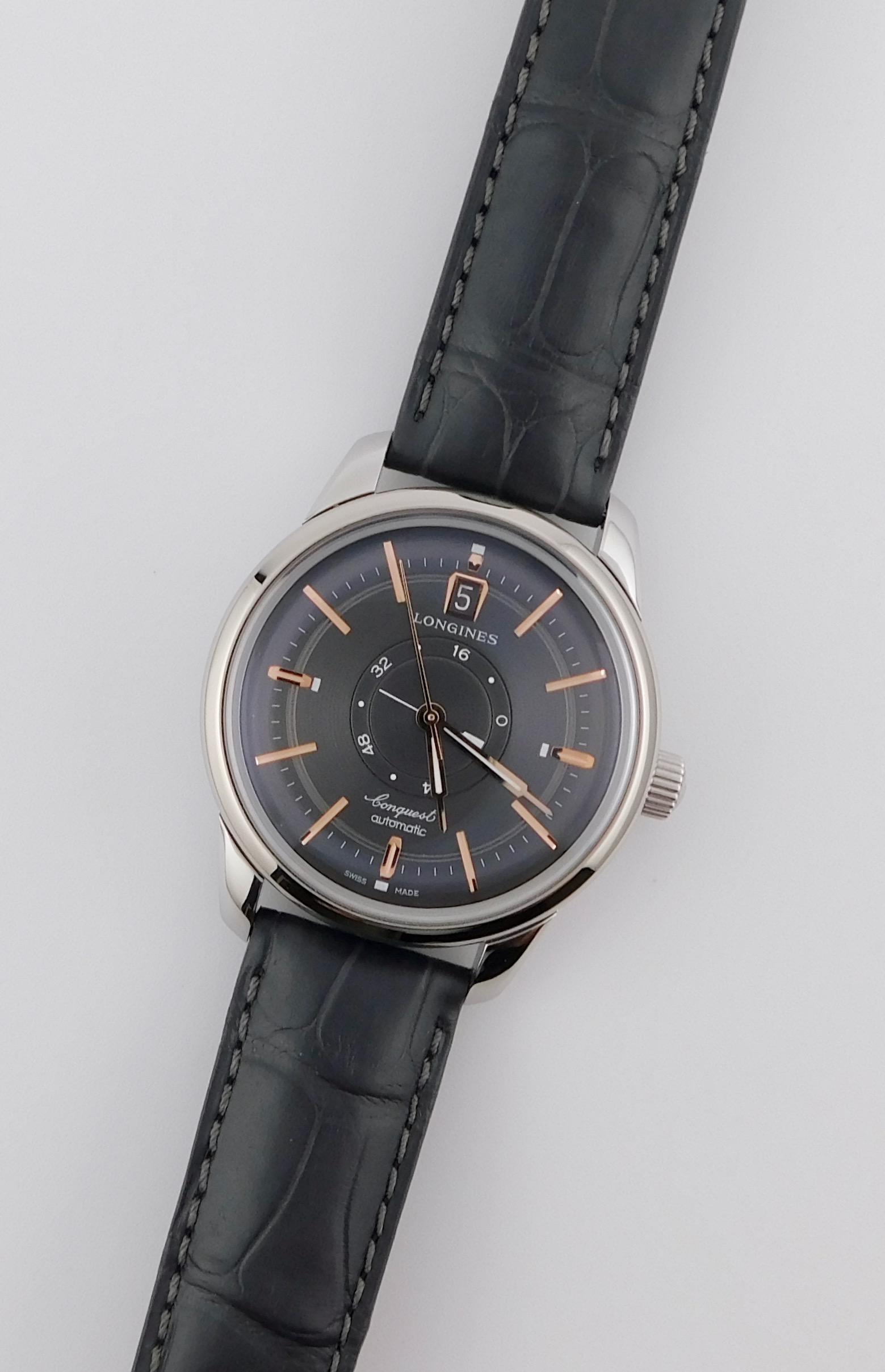 Longines Conquest Heritage Central Power Reserve, New Box/Paper
