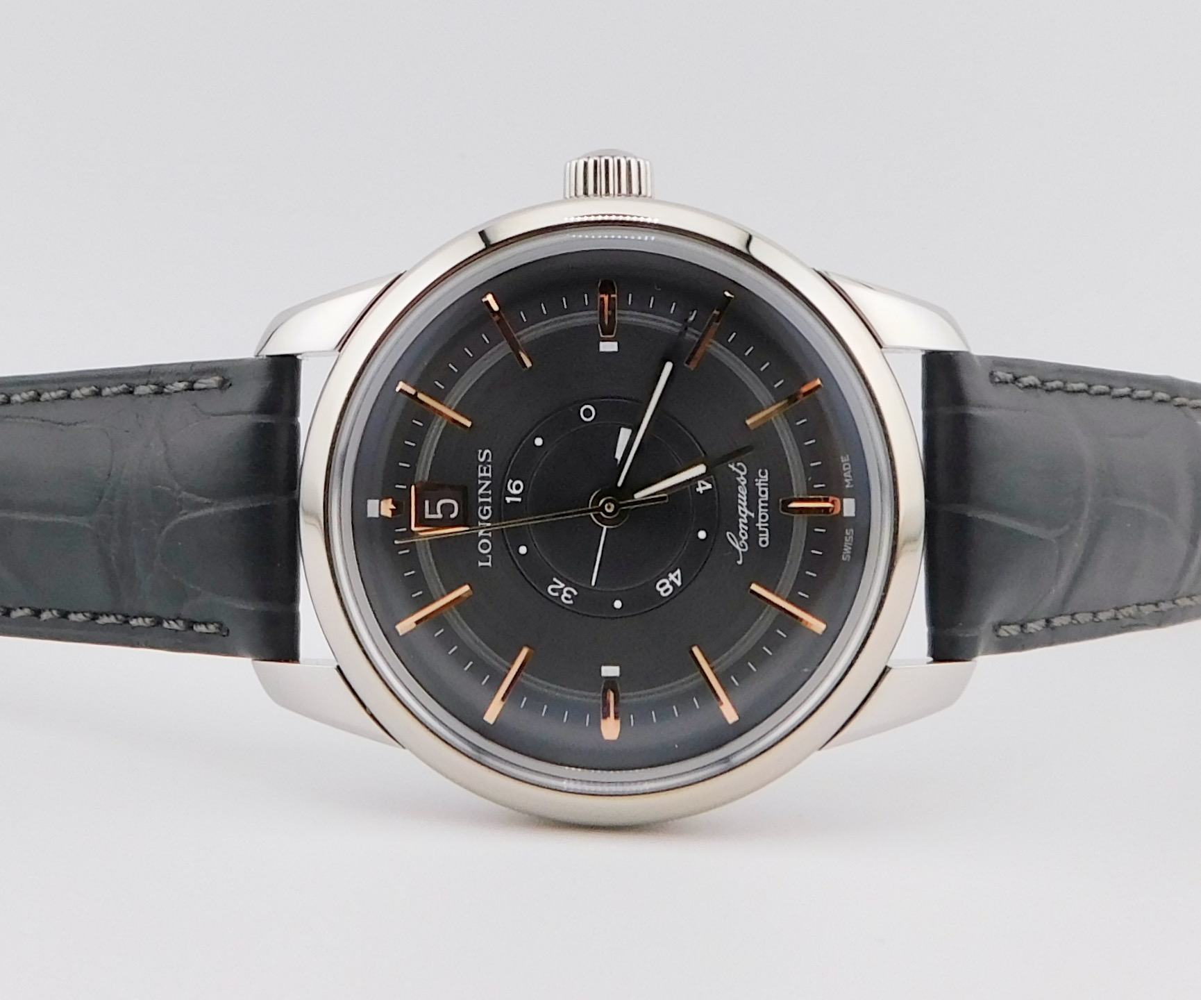 Longines Conquest Heritage Central Power Reserve, New Box/Paper - Image 3