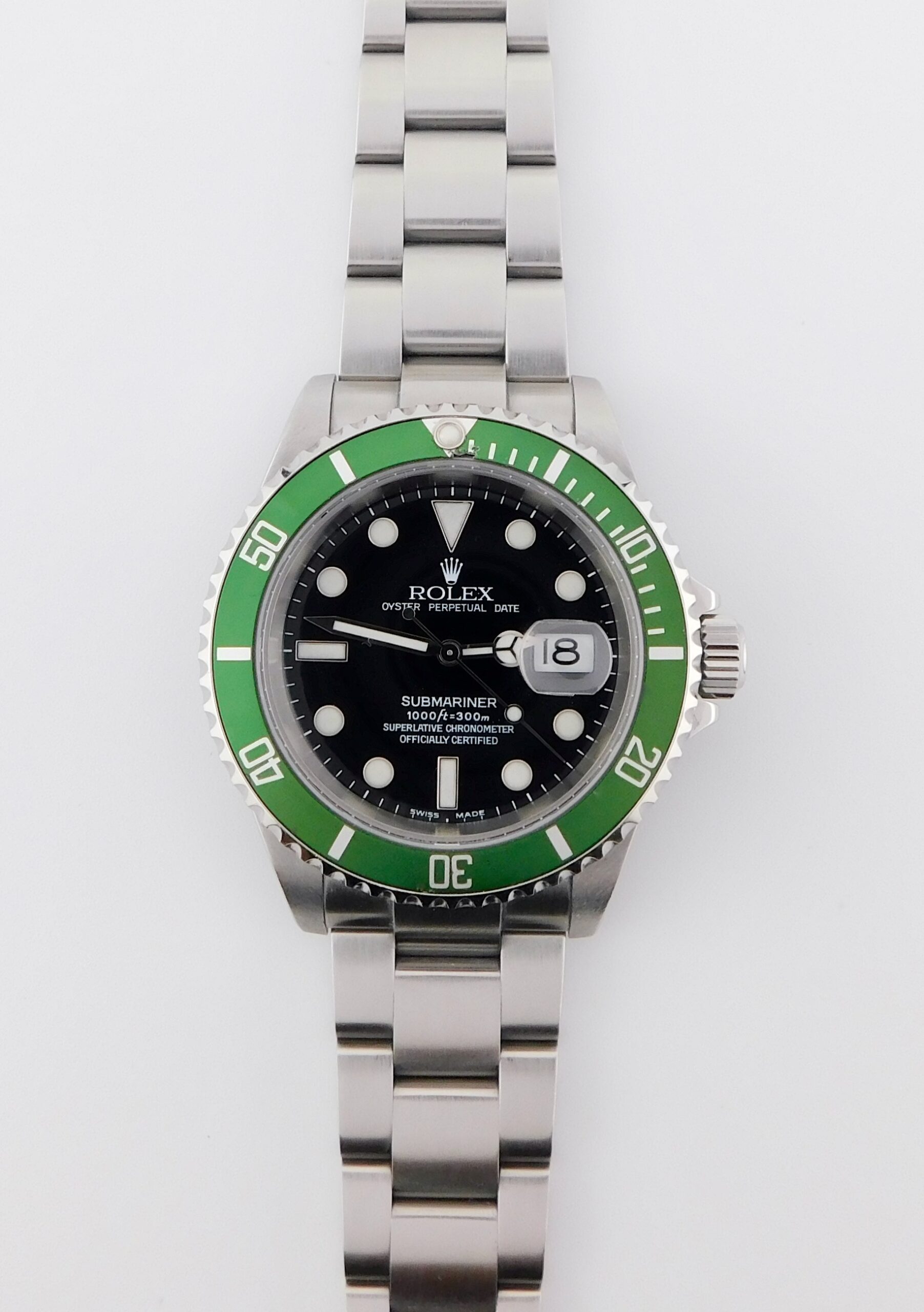 Rolex Submariner Date "Kermit" , Fat Four, Box/Rolex Service Card 2022 - Image 2