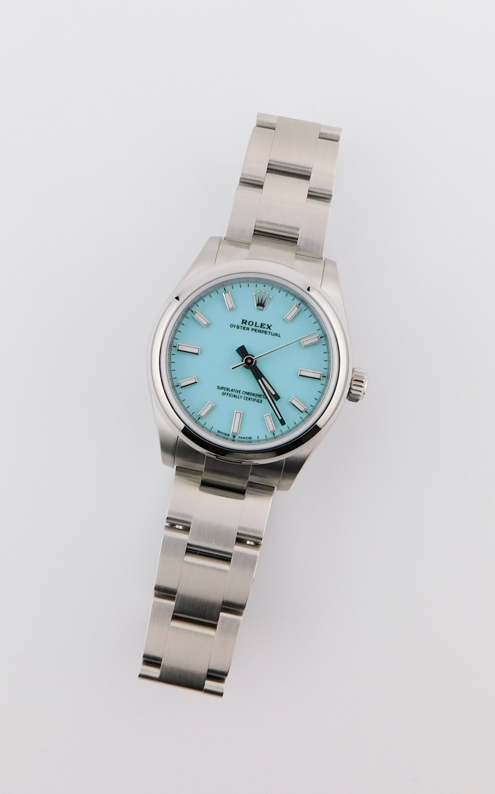 Rolex Oyster Perpetual 31 277200, Tiffany dial, New 2026, Box/Paper