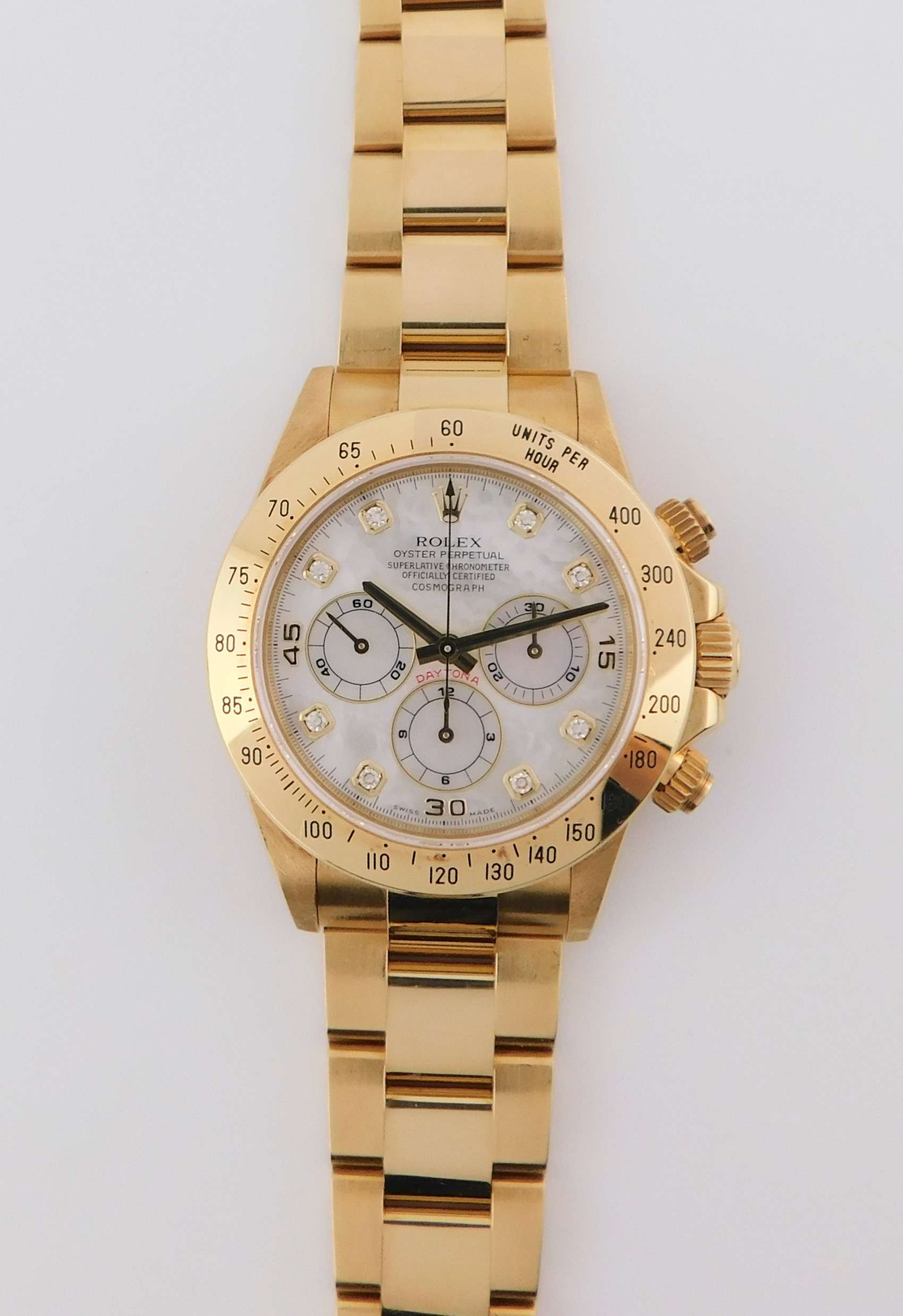 Rolex Daytona 16528 MOP, Diamonds, Box/Paper - Image 2