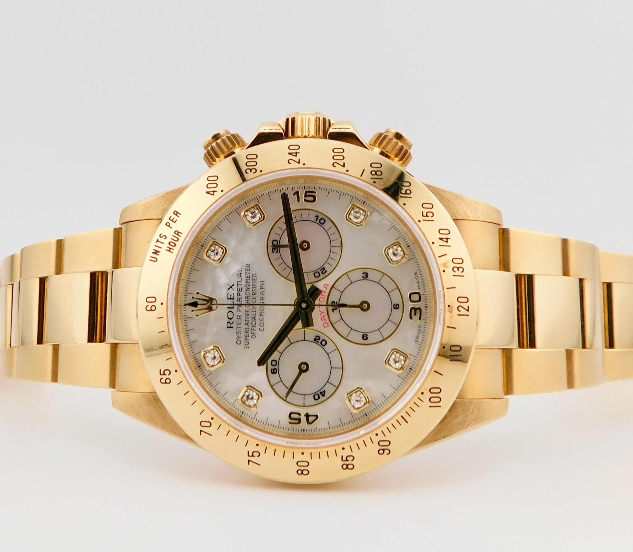 Rolex Daytona 16528 MOP, Diamonds, Box/Paper - Image 3