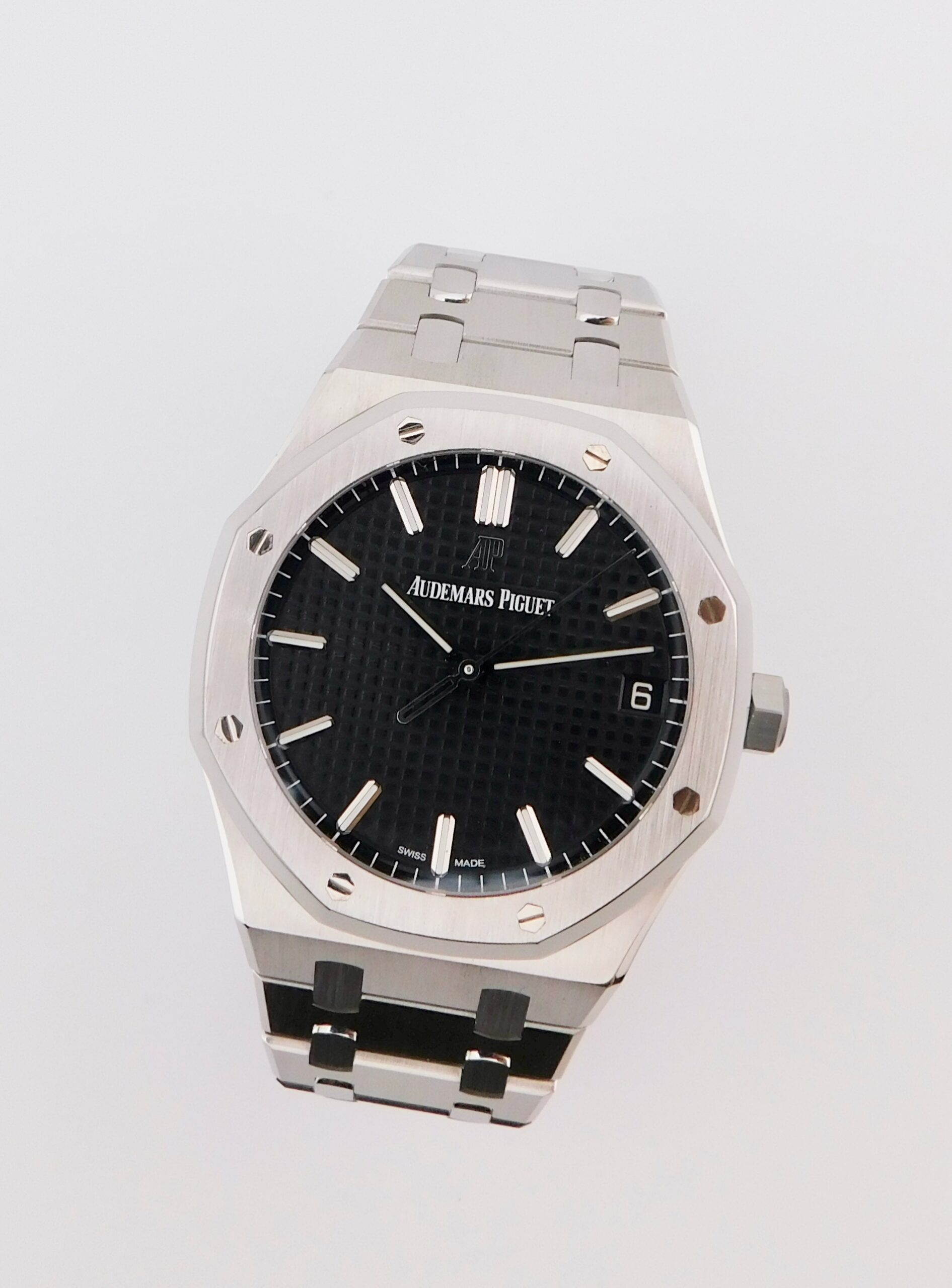 Audemars Piguet Royal Oak Black Dial 15500ST , Box/Paper
