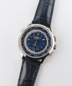 Patek Philippe World Time Chronograph 5930G-001, White Gold, Box/Paper